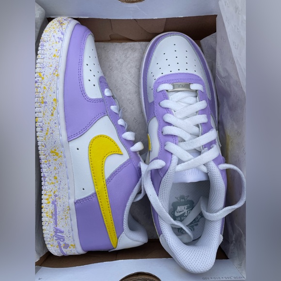 NWT - Nike Air Force Ones- Women’s Custom - Picture 3 of 6